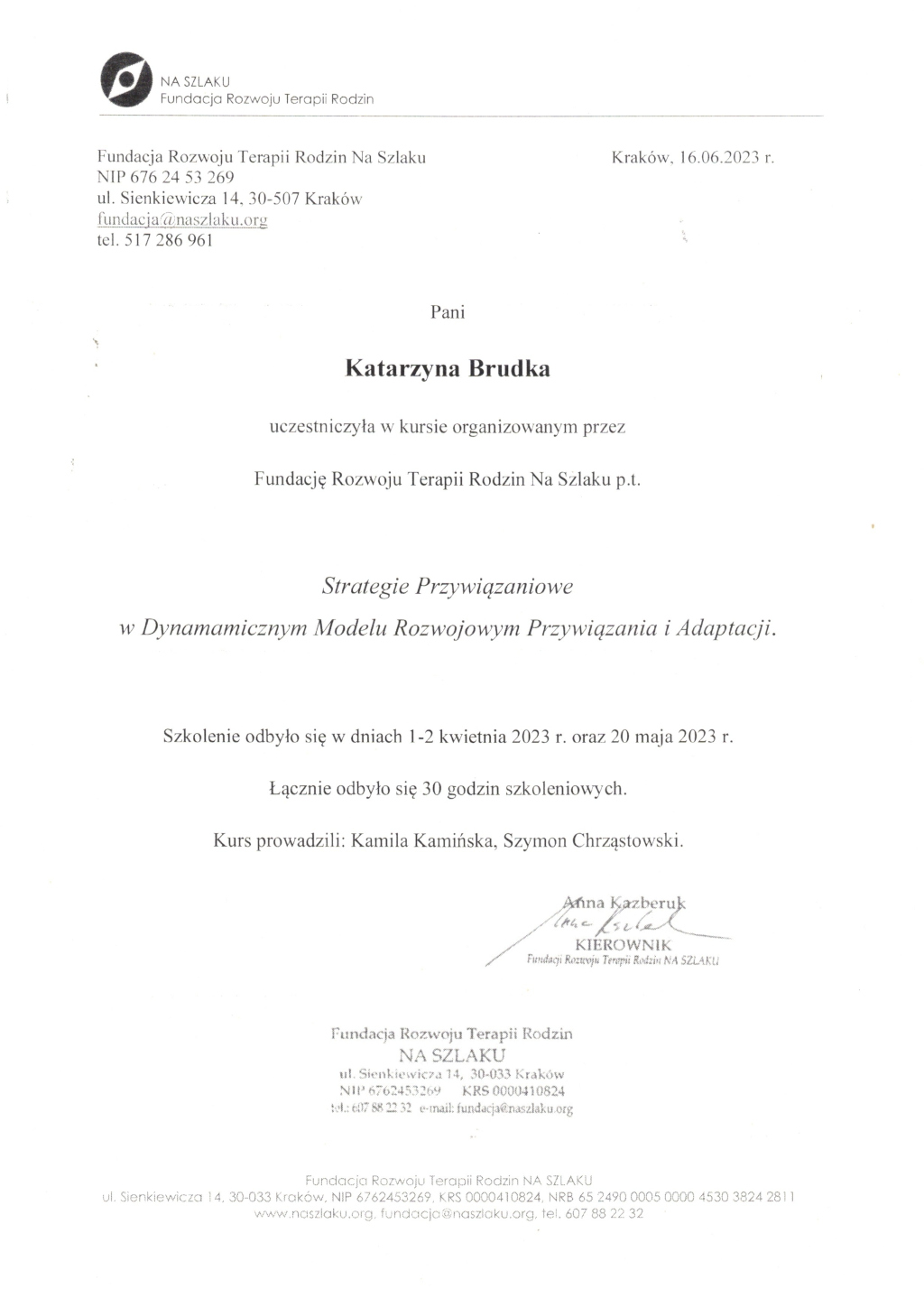 Strategie Przywiązaniowe DMM
