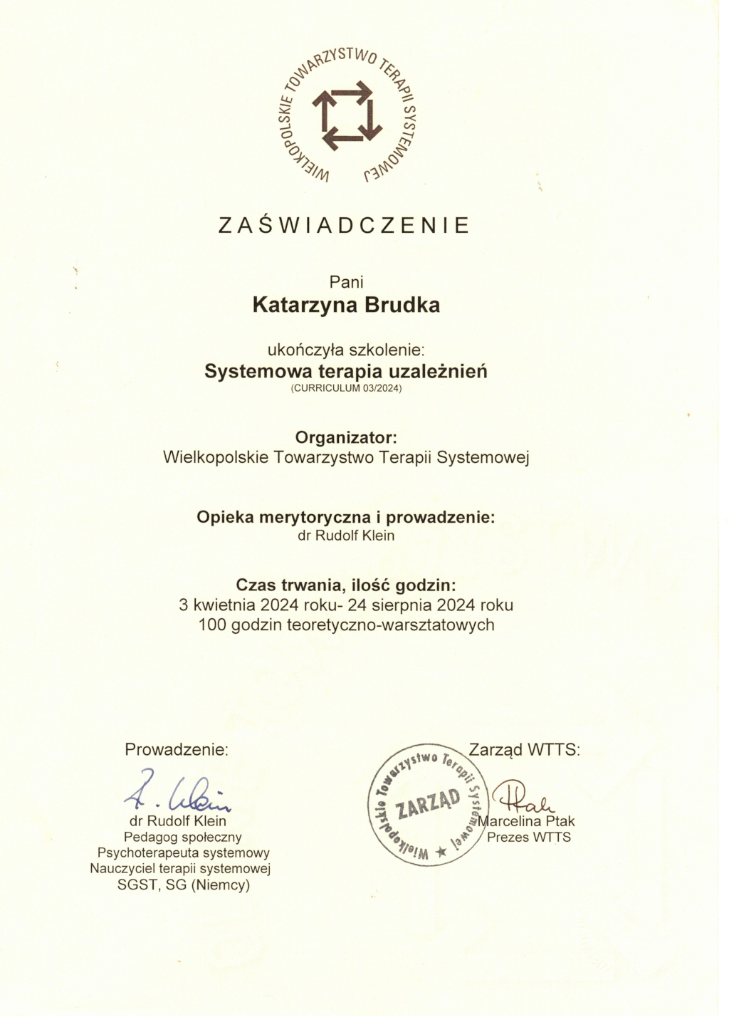 Systemowa terapia uzależnień